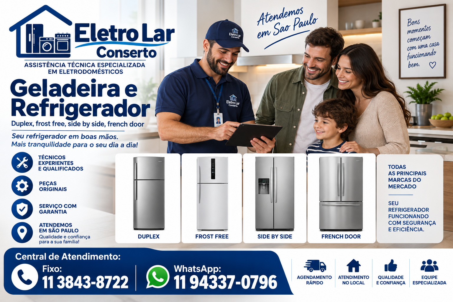 Geladeira e Refrigerador